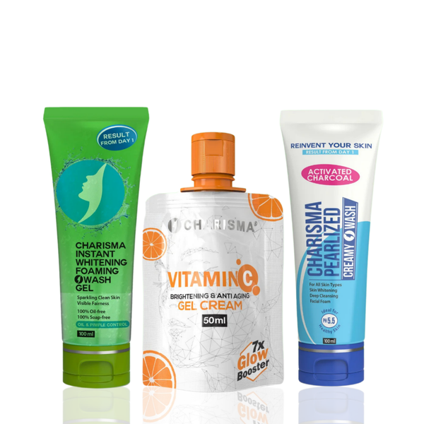 Charisma Cosmetics Cleanse & Shine Set Discount Bundle Deal