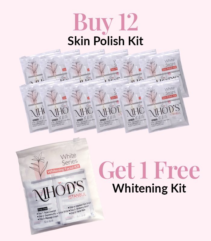 Mhods Istanbul Buy 12 Skin Polish Kits & Get 1 Free Whitening Kit