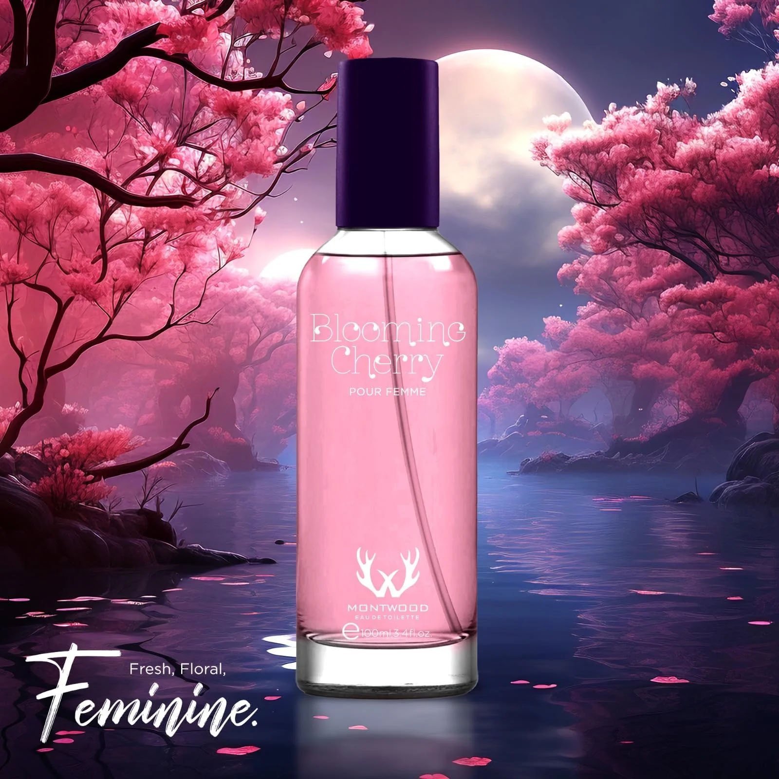 Montwood Blooming Cherry Pour Femme Perfume (100ml)