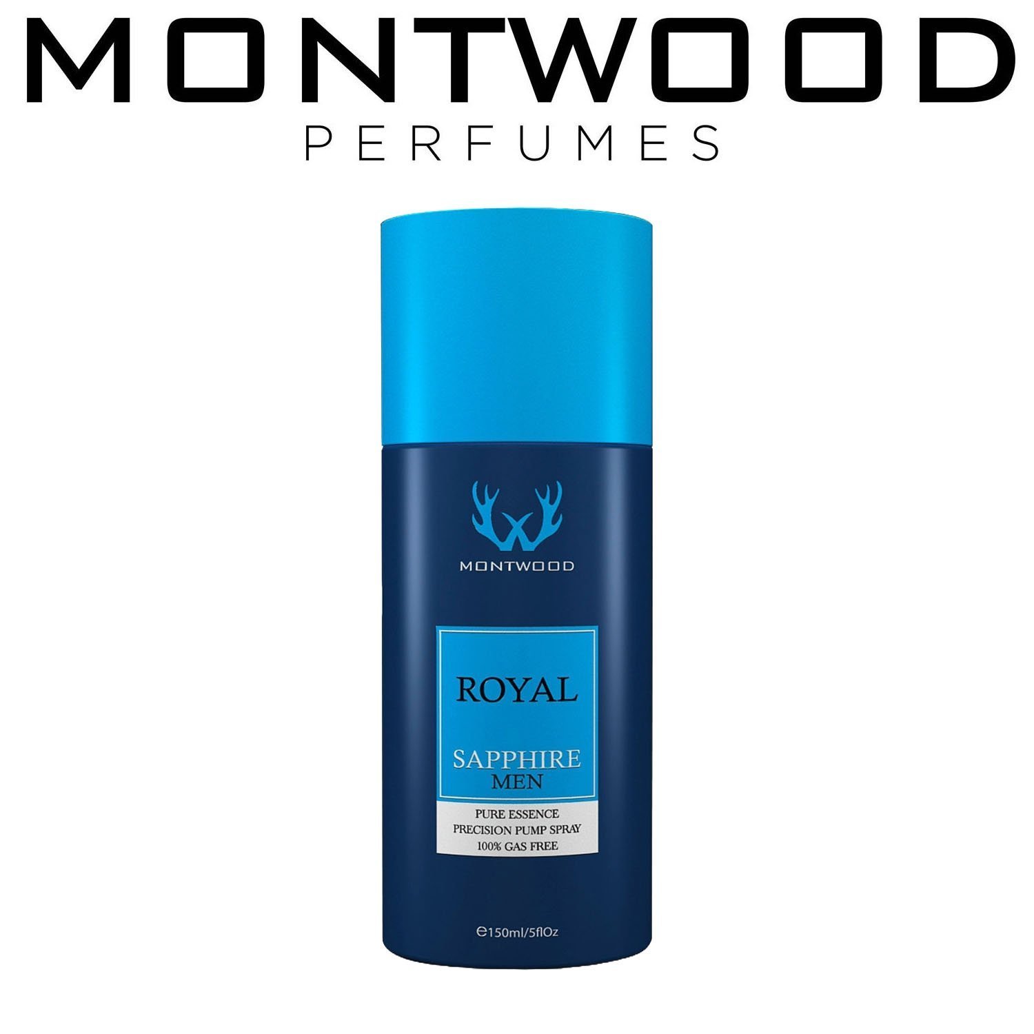 Montwood Royal Sapphire Men Perfume Spray (150ml)