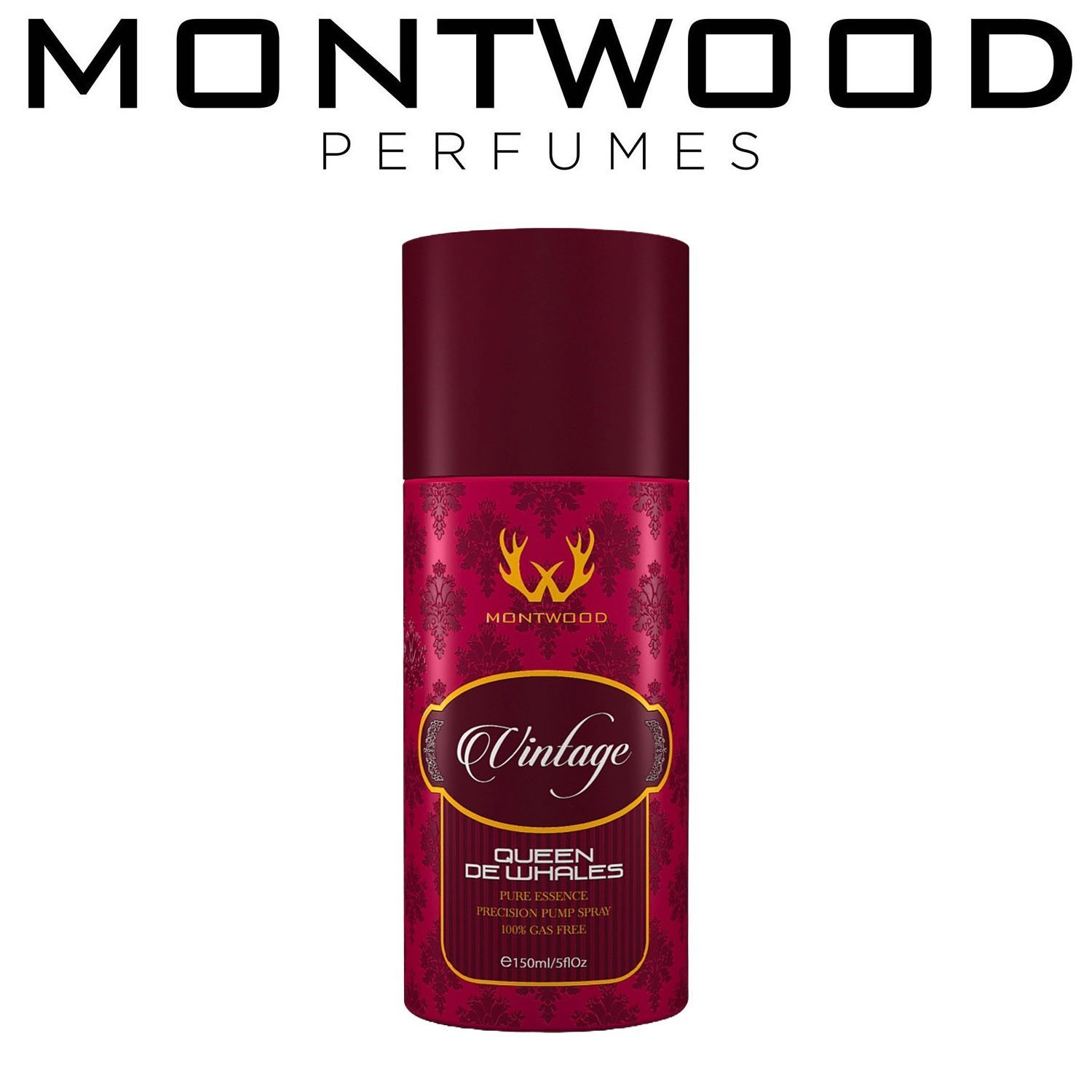 Montwood Vintage Queen De Whales Perfume Spray (150ml)