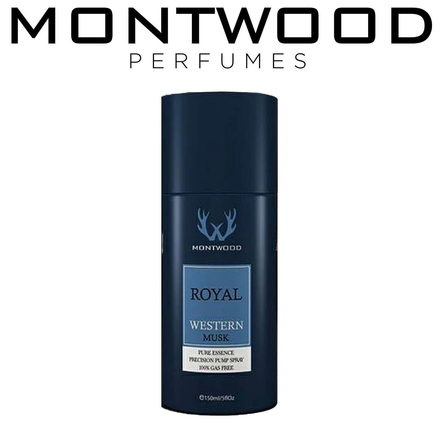 Montwood Royal Western Musk Perfume Spray (150ml)