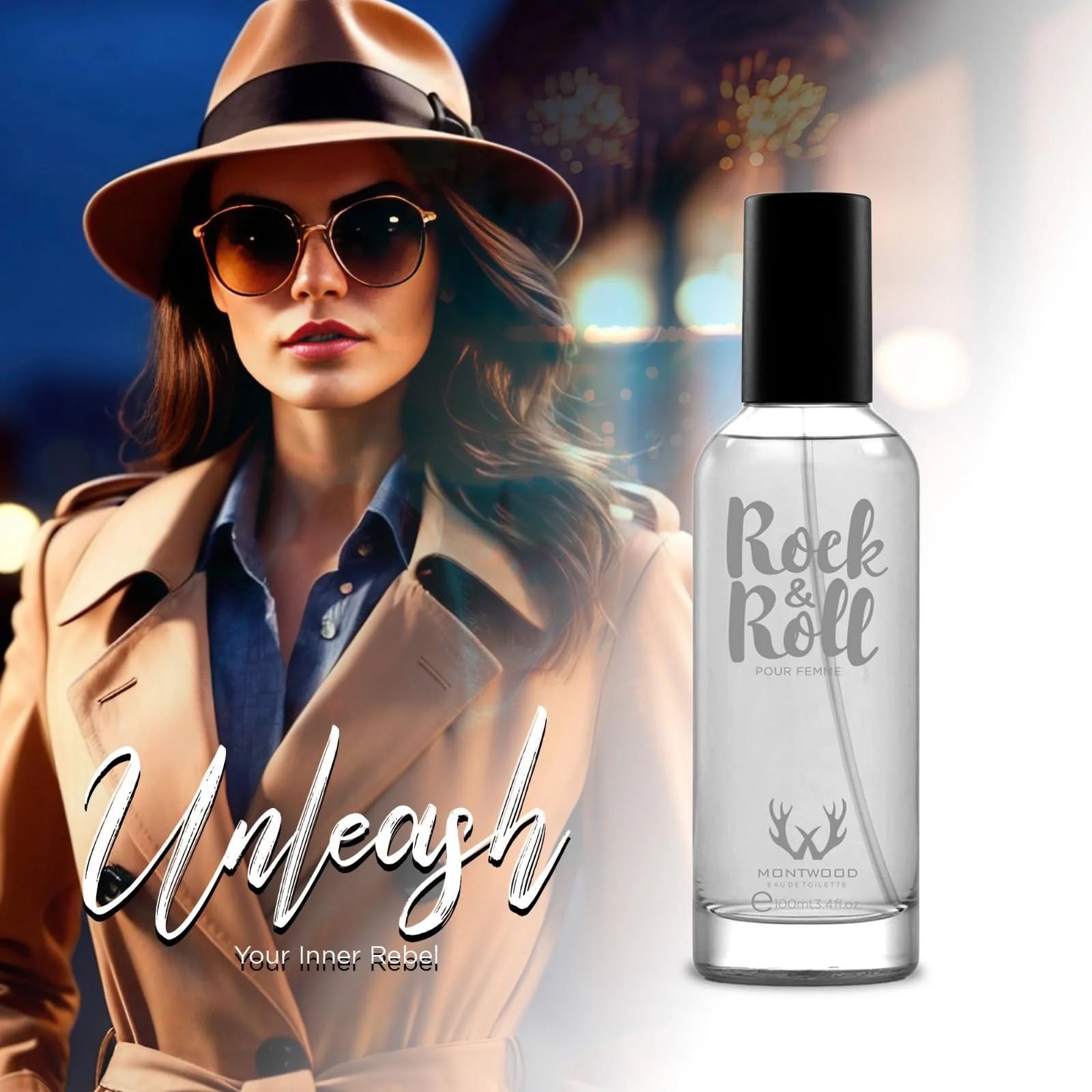 Montwood Rock & Roll Pour Femme Perfume (100ml)