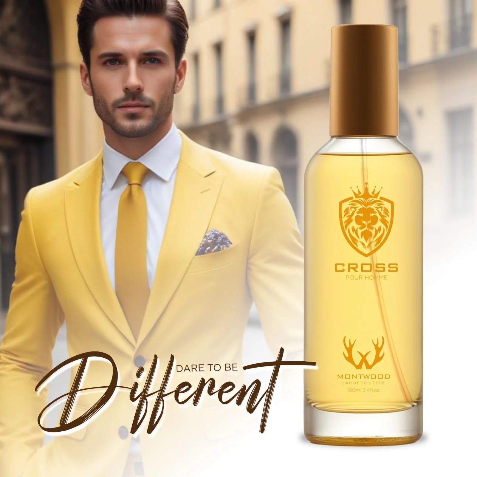 Montwood Cross Pour Homme Perfume (100ml)