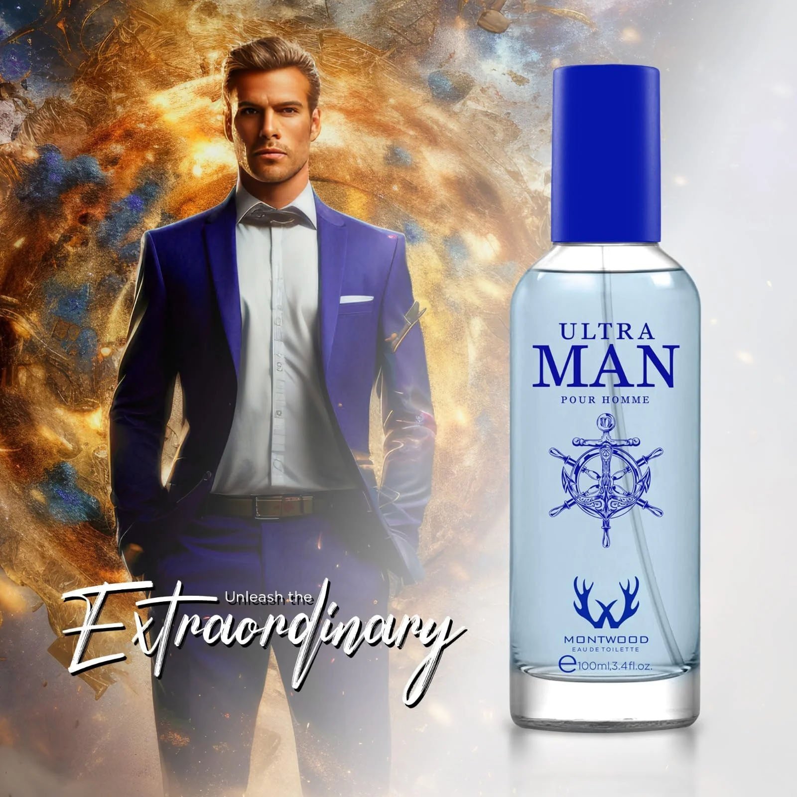 Montwood Ultra Man Pour Homme Perfume (100ml)