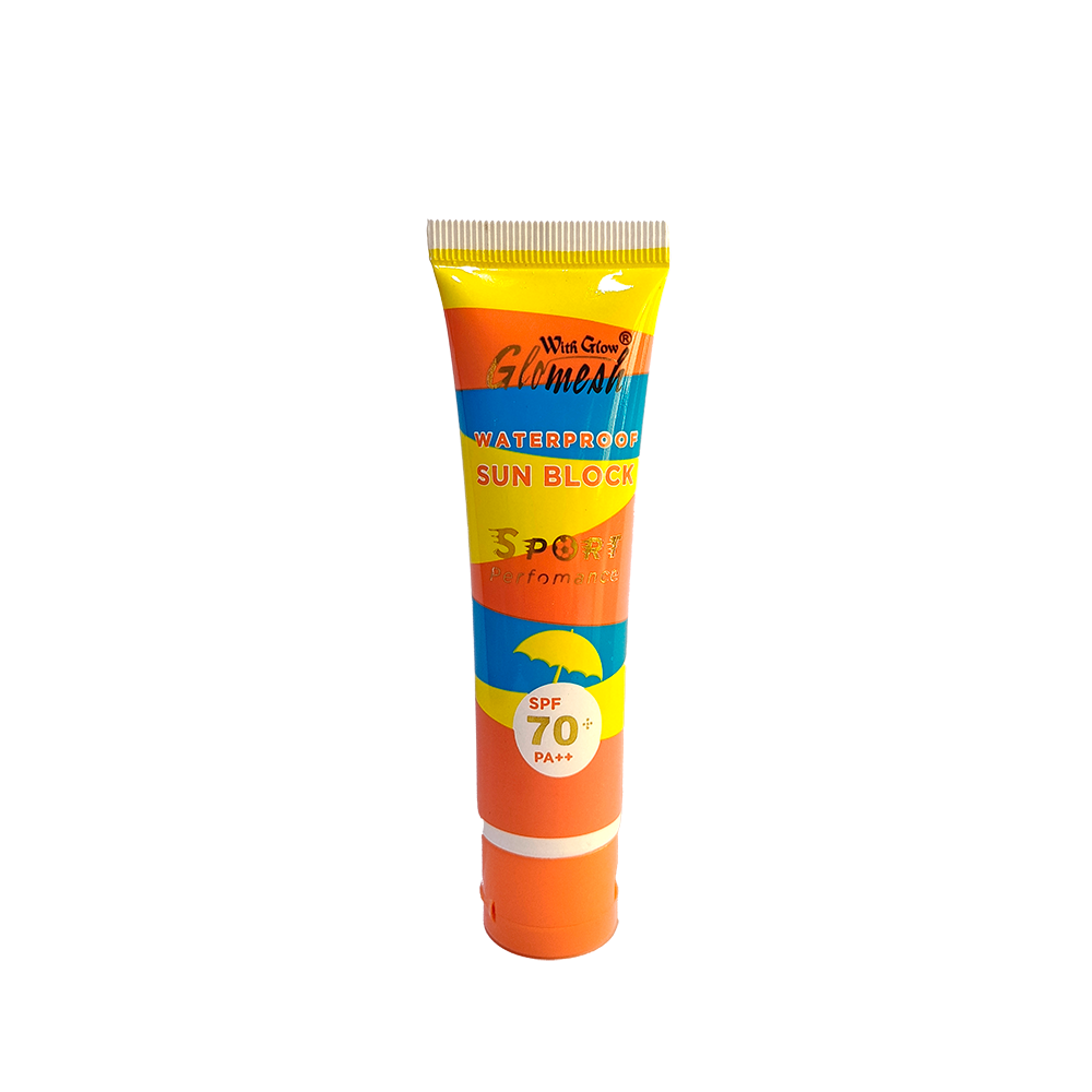 Glomesh Sunblock Skin Care Waterproof & Anti Dark Spots Spf 70 (120ml)