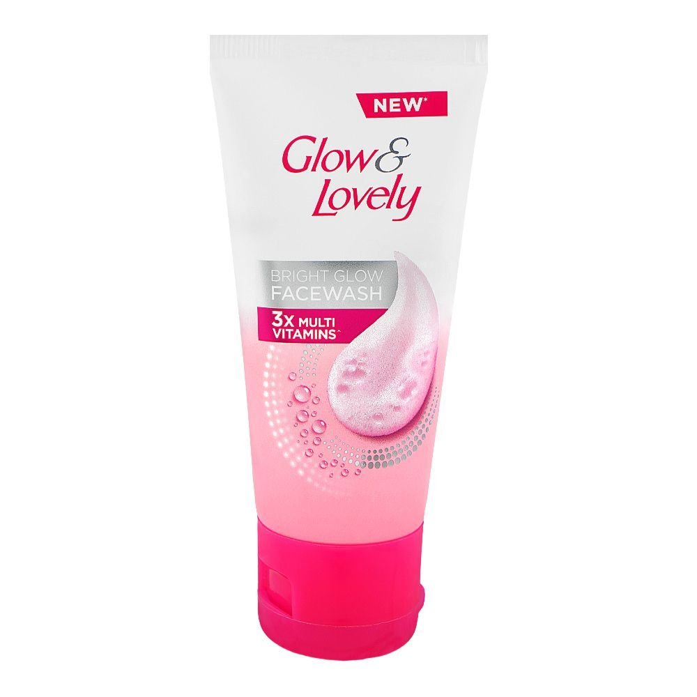 Glow & Lovely Bright Glow 3x Multi-Vitamins Face Wash (50gm)