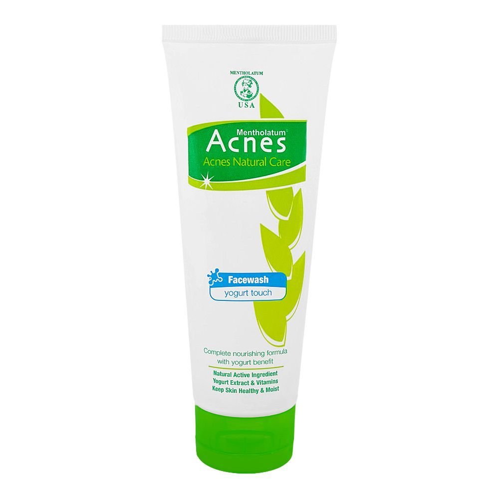 Acnes Yogurt Touch Face Wash, Hydration & Skin Softening, For Dry & Sensitive Skin (100ml)