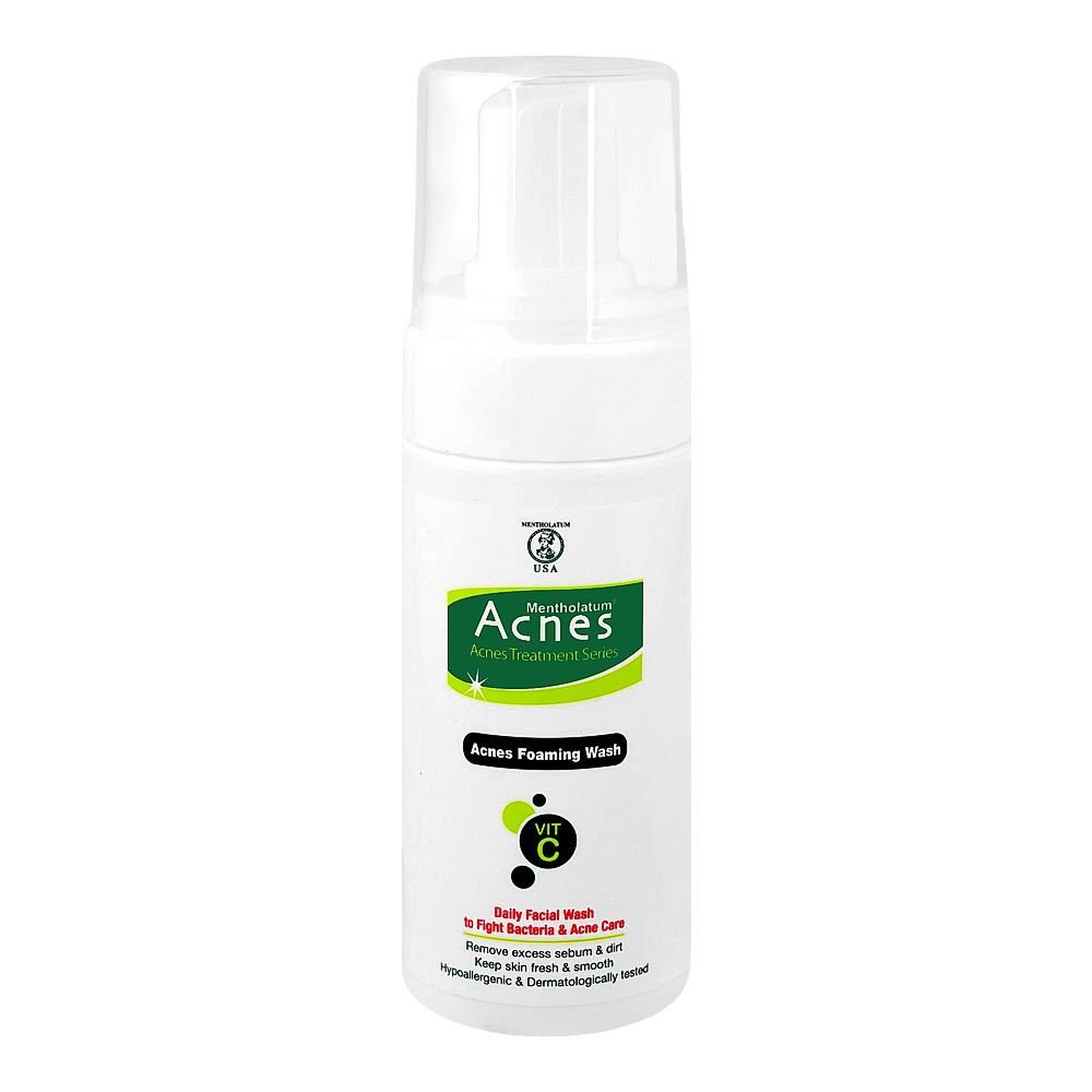 Acnes Foaming Face Wash Pump With Vitamin C, For Oily & Acne-Prone Skin (100ml)