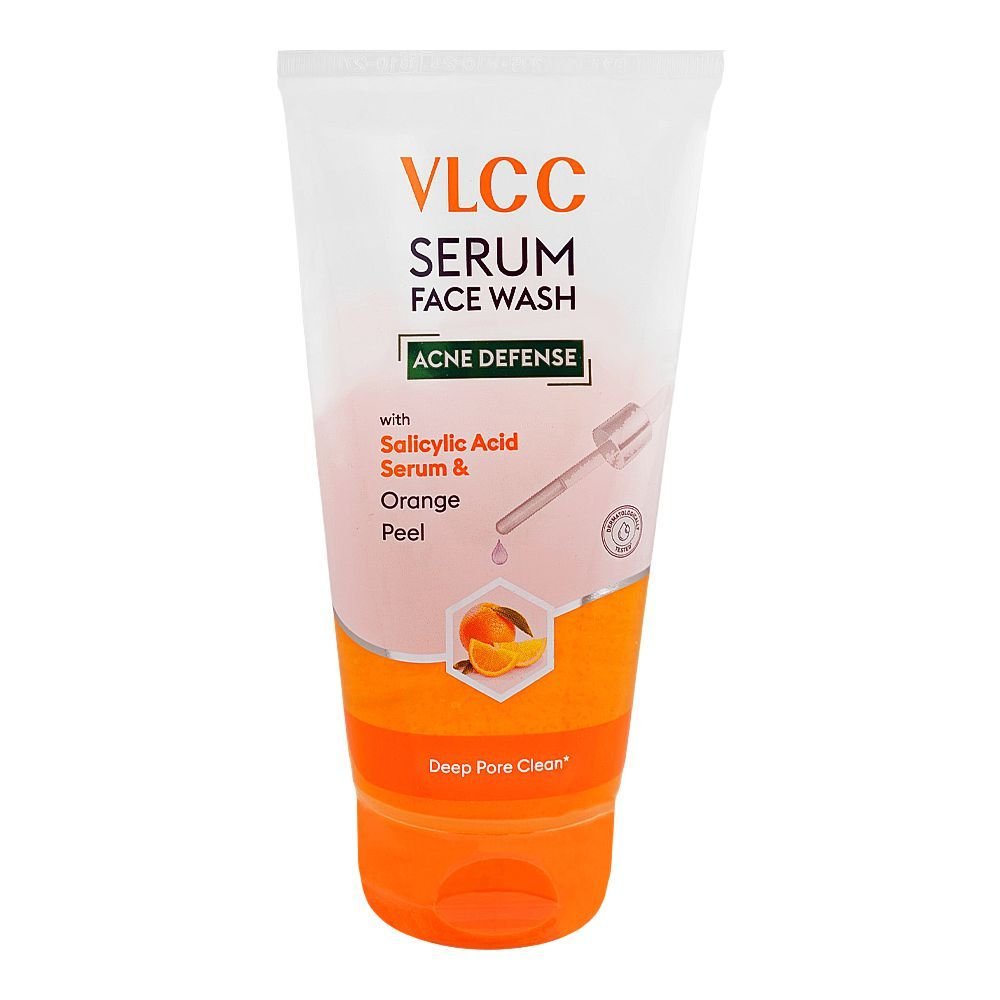 Vlcc Acne Defense Serum Face Wash With Salicylic Acid & Orange Peel (150ml)