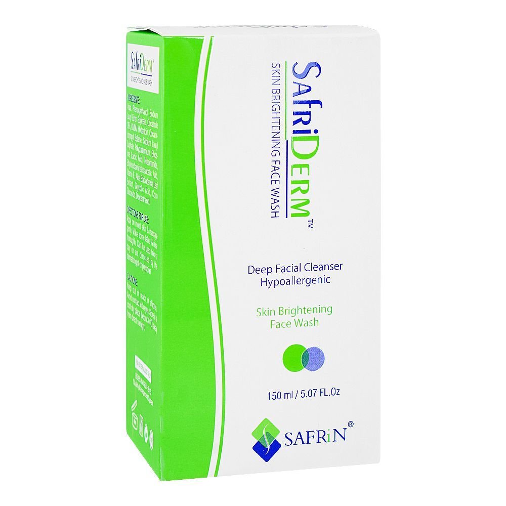 Safriderm Skin Brightening Face Wash (65ml)