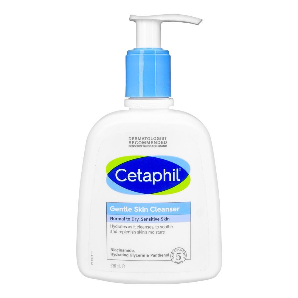 Cetaphil Gentle Skin Cleanser, Face Wash For Normal, Dry Or Sensitive Skin (236ml)