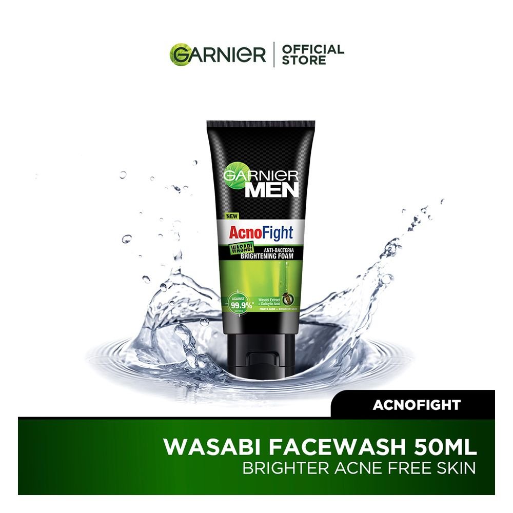 Garnier Men Acno-Fight Wasabi Face Wash (50ml)