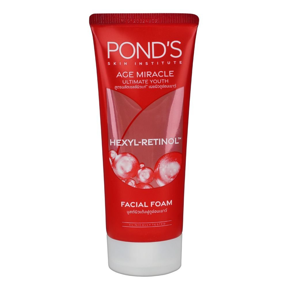 Ponds Age Miracle Ultimate Youth Hexyl-Retinol Facial Foam (90gm)