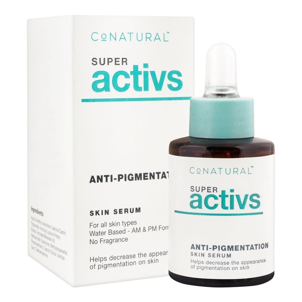 Conatural Super Activs Anti-Pigmentation Skin Serum, For All Skin Types (30ml)