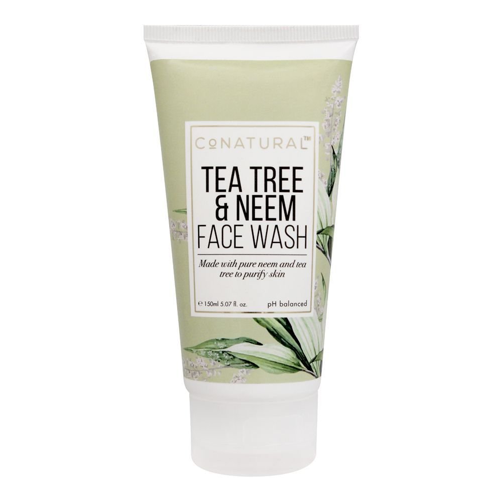 Conatural Tea Tree & Neem Face Wash (150ml)