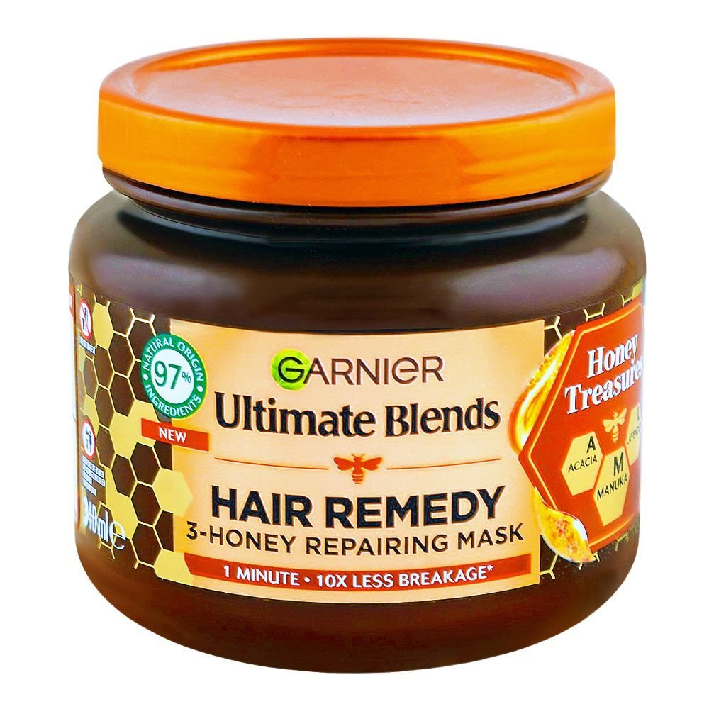 Garnier Ultimate Blends 3-Honey Repairing Hair Mask (340ml)