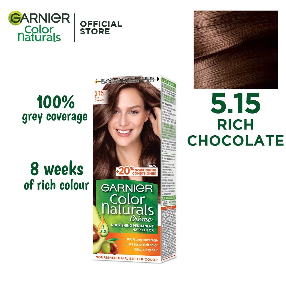 Garnier Color Natural Hair Color 5.15 Rich Chocolate