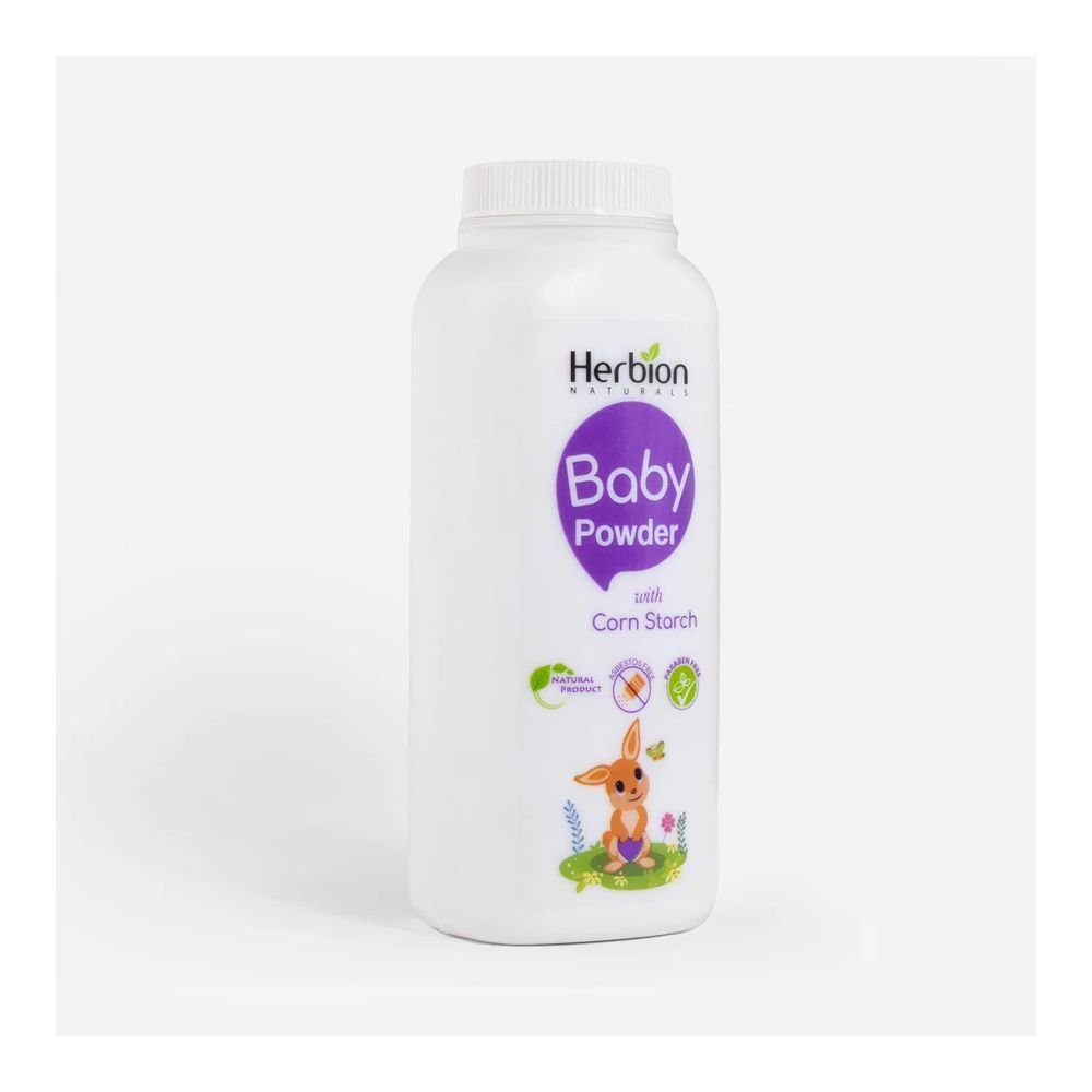 Herbion Naturals Talcum-Free Baby Powder With Corn Starch (200gm)