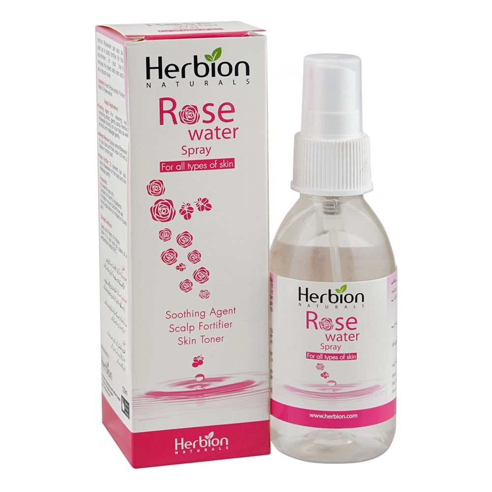 Herbion Naturals Rose Water Spray (120ml)