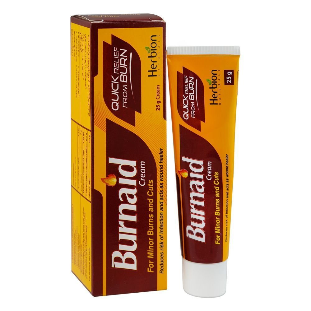 Herbion Naturals Burnaid Cream (25gm)