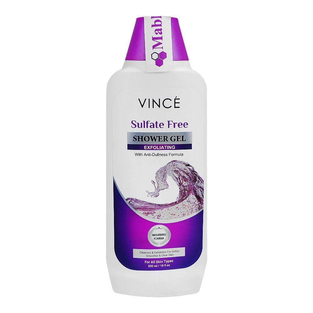 Vince Exfoliating Anti-Dullness Sulfate Free Shower Gel (300ml)