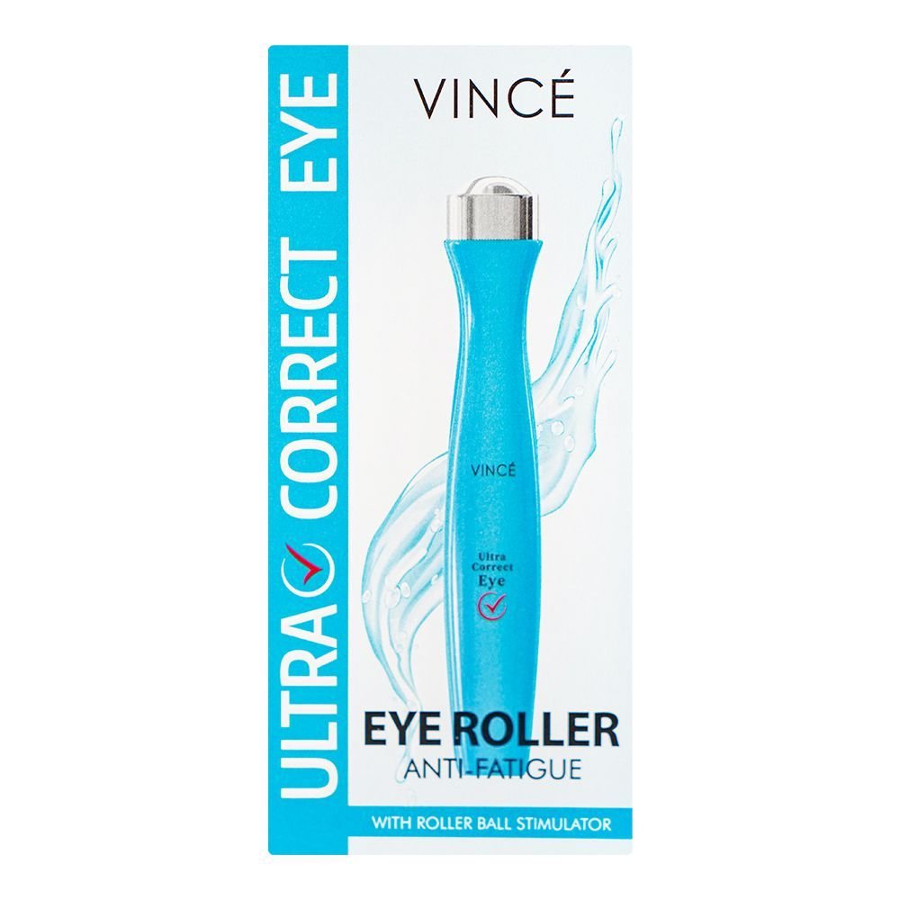 Vince Ultra Correct Eye Roller - Anti-Fatigue Facial Massage Tool For Dark Circles & Tired Eyes (15ml)
