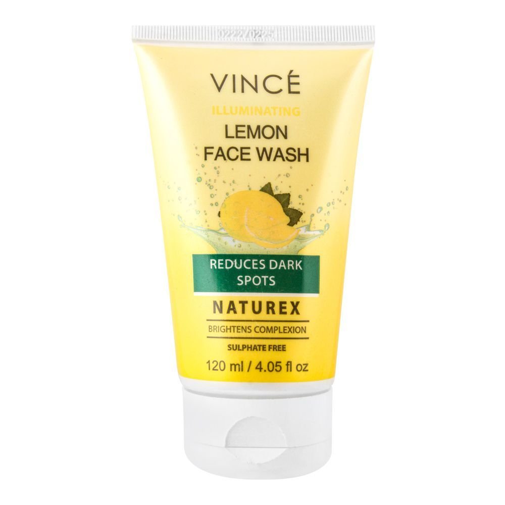 Vince Naturex Illuminating Lemon Face Wash (120ml)