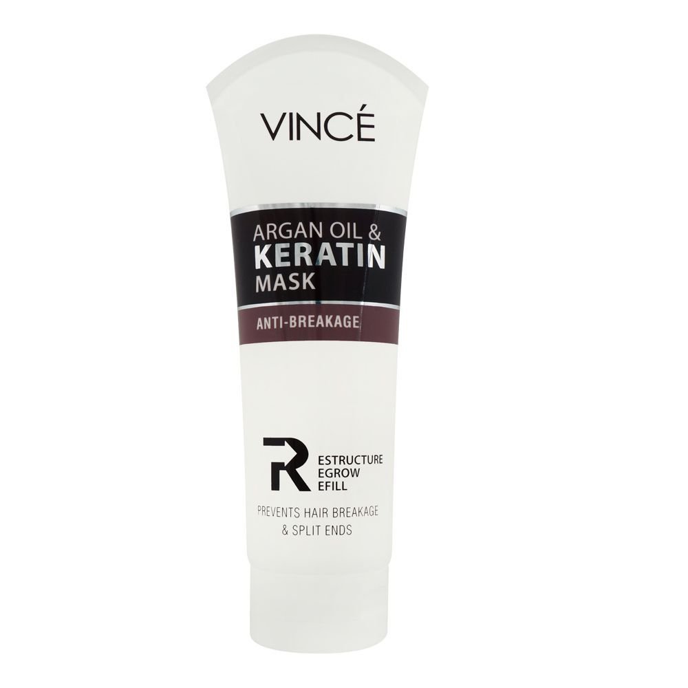 Vince Anti-Breakage Argan Oil & Keratin Hair Mask (200ml)