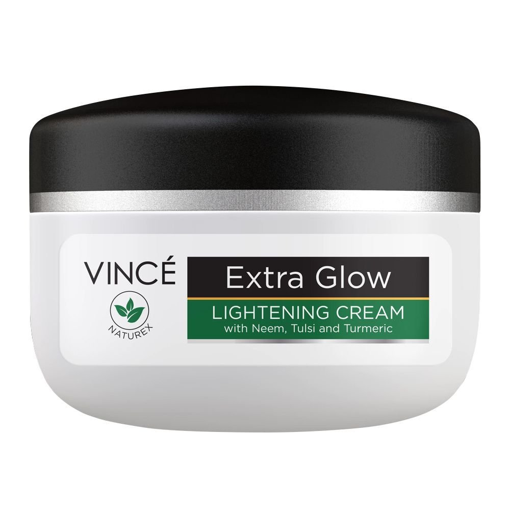 Vince Extra Glow Lightening Cream, With Neem, Tulsi And Turmeric (40ml)