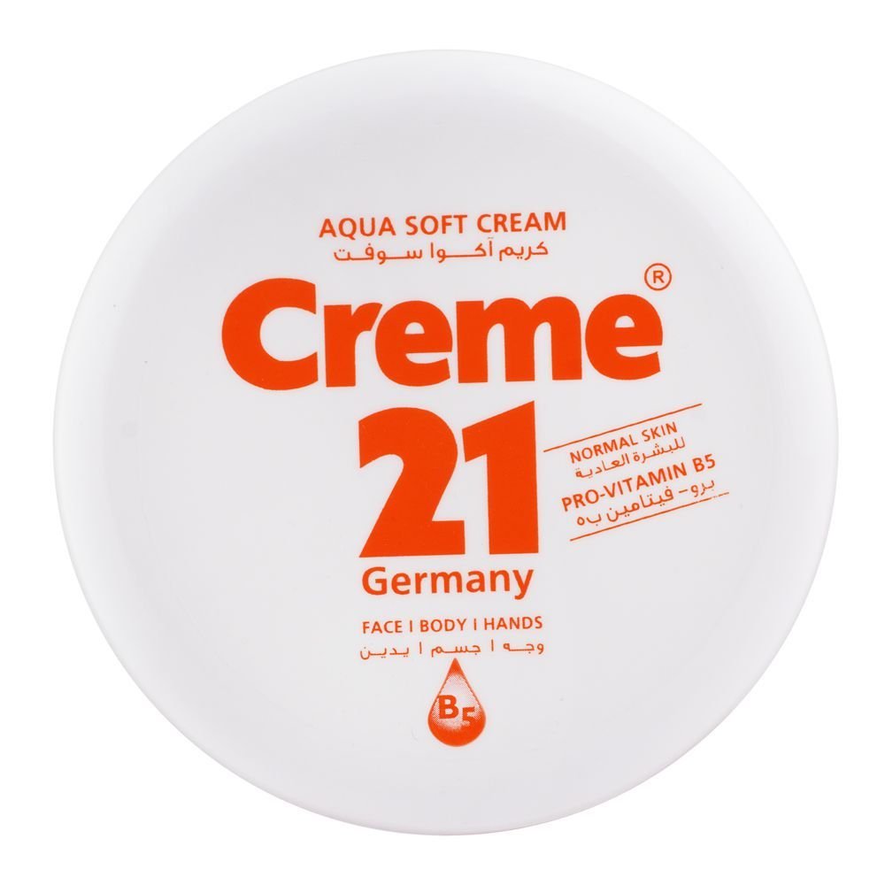 Creme 21 Aqua Soft Cream, Normal Skin (250ml)
