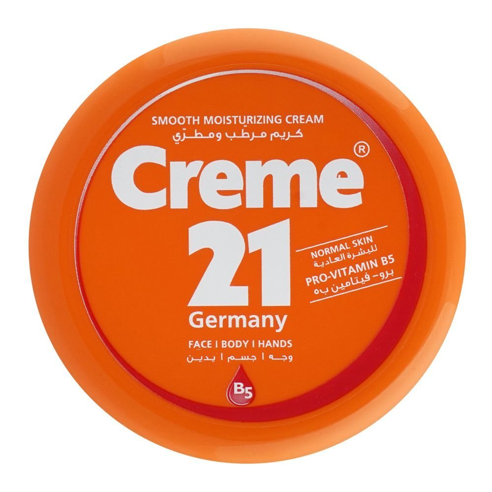 Creme 21 Smooth Moisturizing Cream, Normal Skin (250ml)