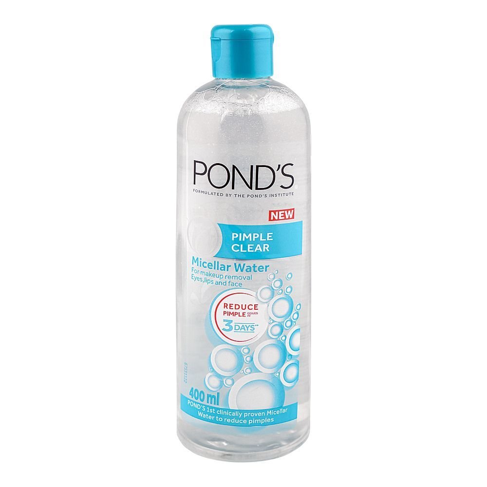 Ponds Pimple Clear Micellar Water, For Reducing Pimples (400ml)