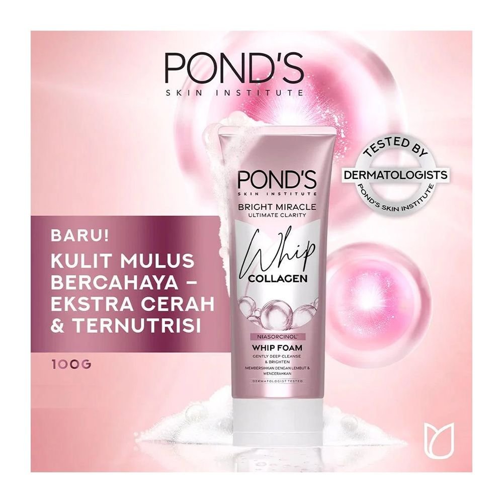 Ponds Bright Miracle Ultimate Clarity Whip Collagen Whip Foam (100gm)