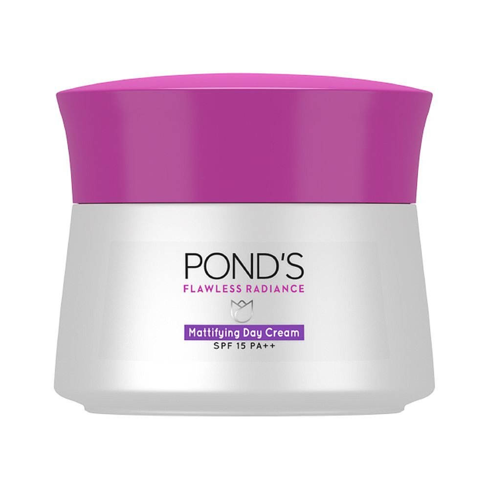 Ponds Flawless Radiance Even Tone Glow Mattifying Day Cream, Spa 15 Pa++ (50gm)