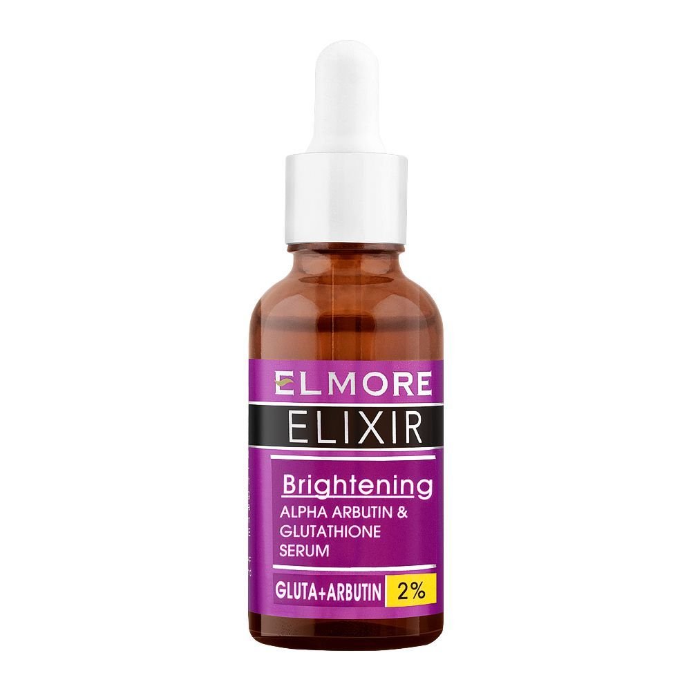 Elmore Elixir Brightening Alpha Arbutin & Glutathione 2% Serum (30ml)