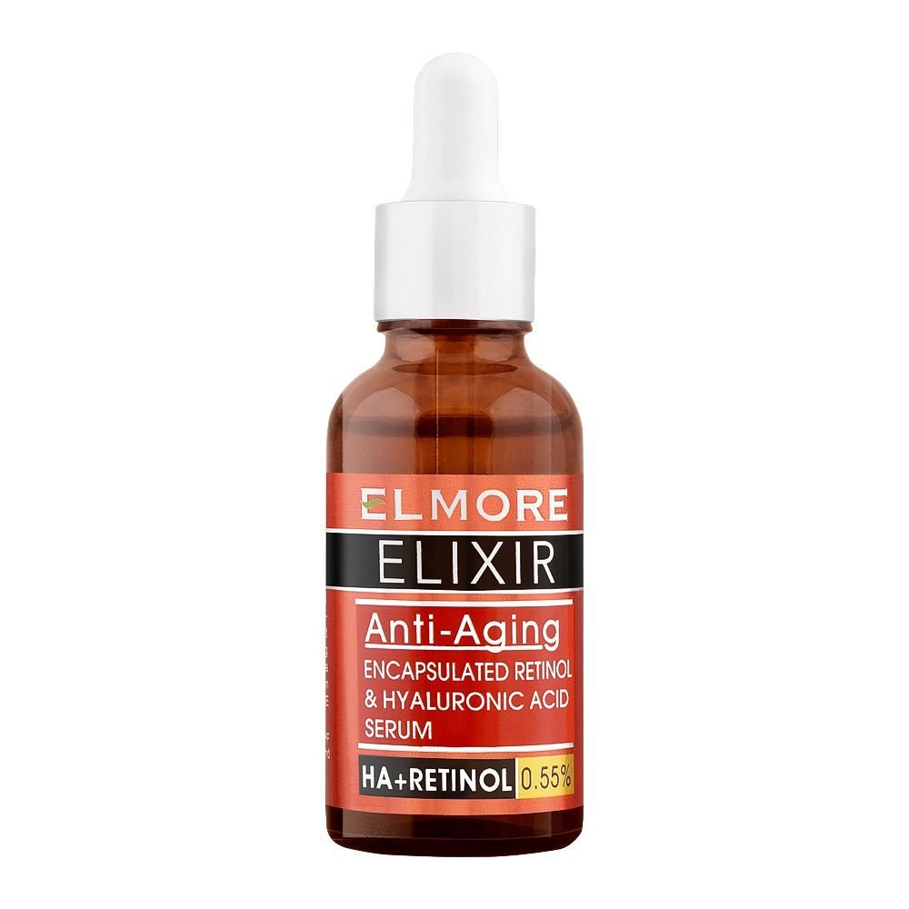 Elmore Elixir Anti-Aging Encapsulated Retinol & Hyaluronic Acid 0.55% Serum (30ml)