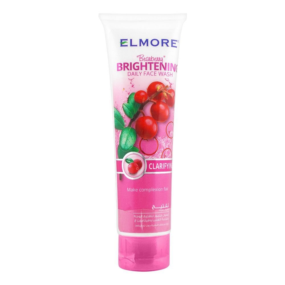 Elmore Clarifying Bearberry Brightening Daily Face Wash (100ml)