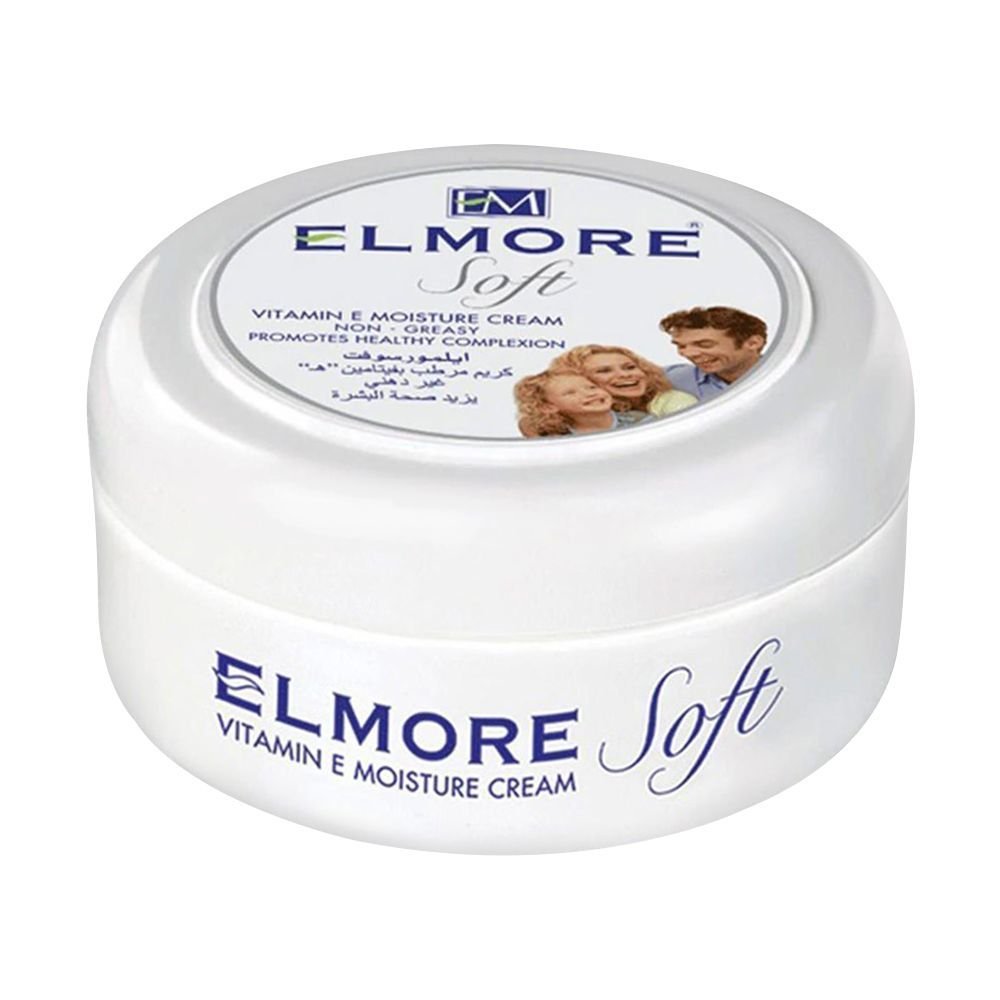 Elmore Soft Vitamin E Moisture Cream Non Greasy (200ml)