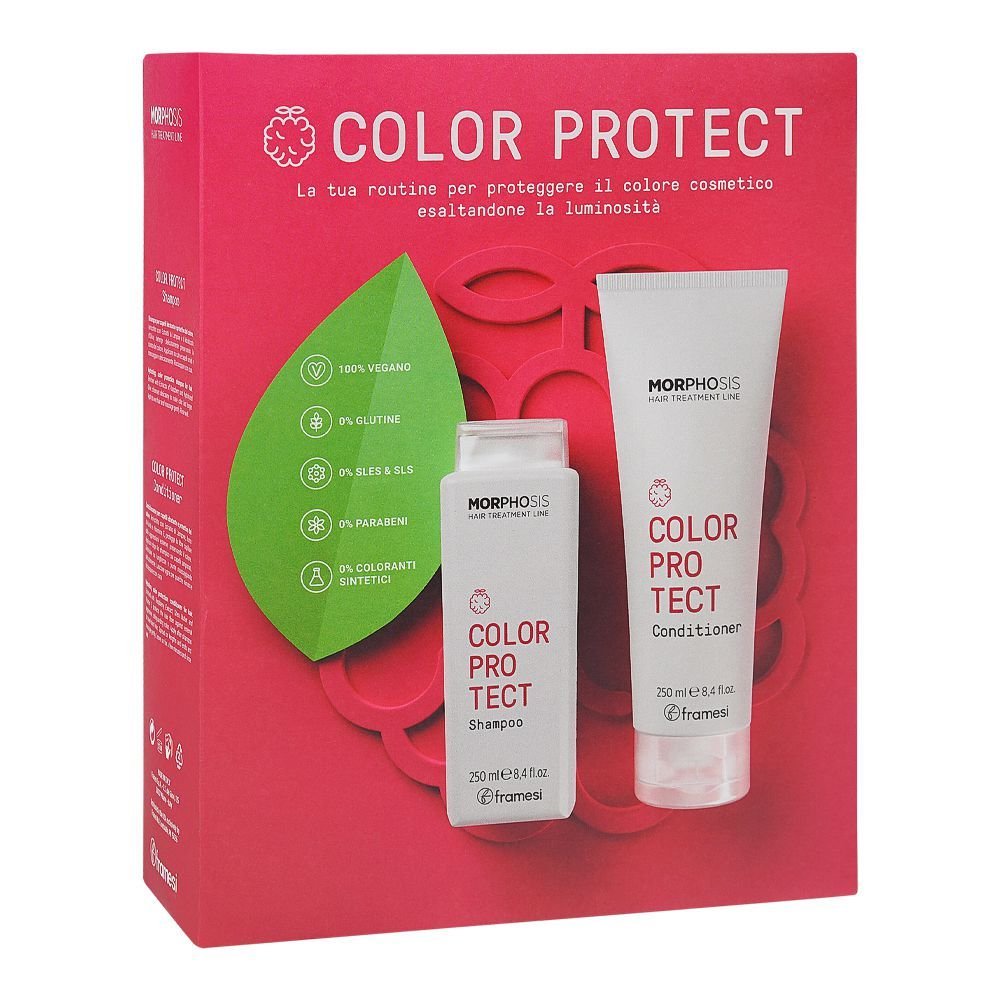 Framesi Morphosis Color Protect Shampoo & Conditioner (250ml) Each 2 Pack