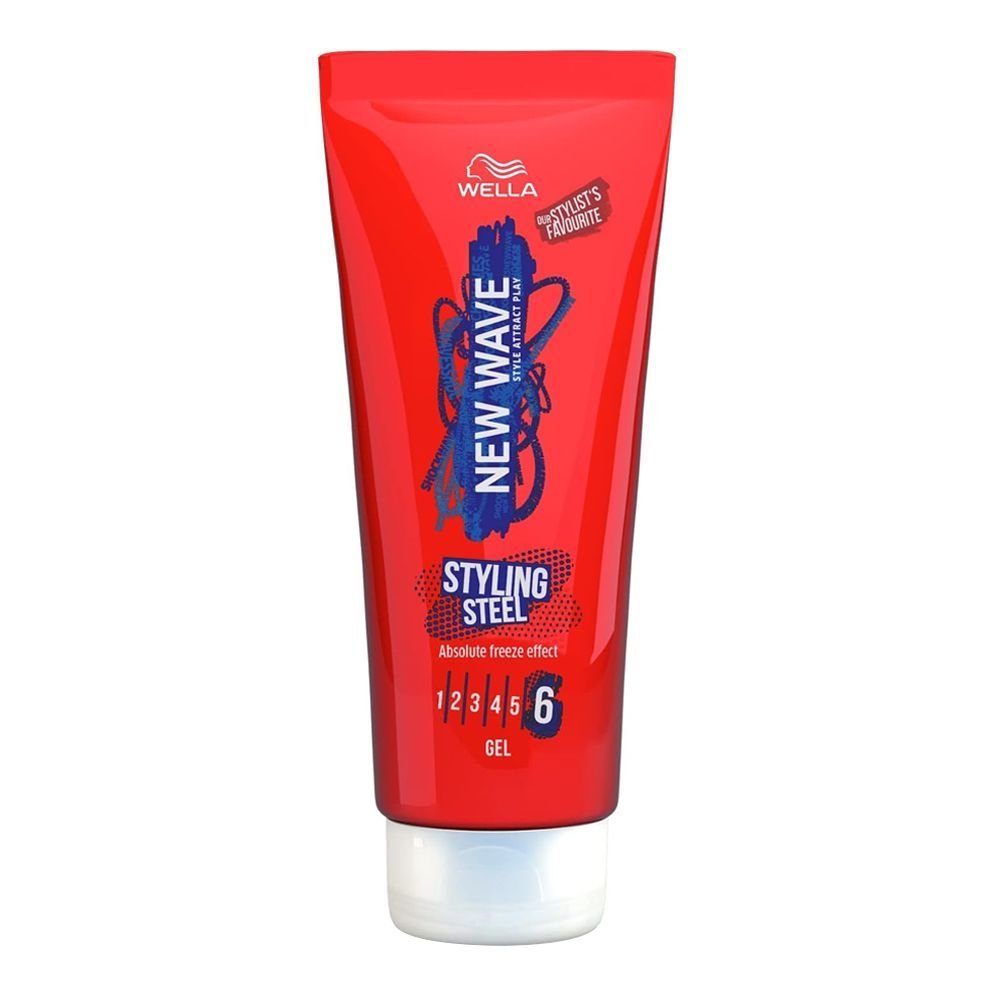 Wella New Wave Styling Steel Absolute Freeze Effect Gel (200ml)