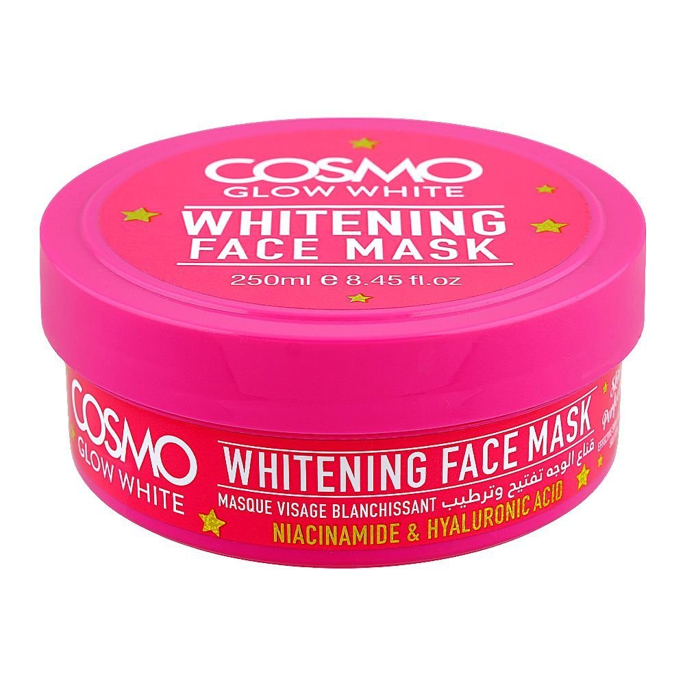 Cosmo Glow White Skin Perfector Whitening Face Mask With Niacinamide & Hyaluronic Acid (250ml)