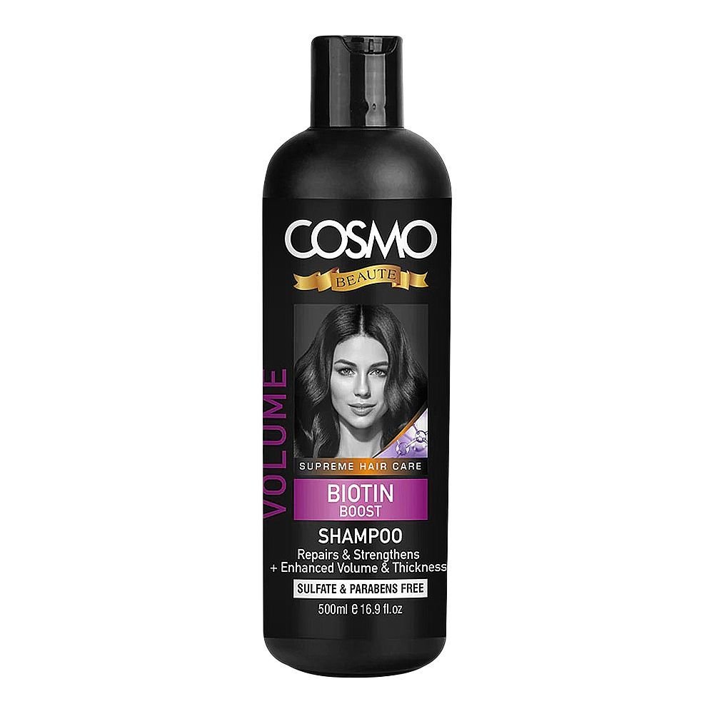 Cosmo Beaute Biotin Boost Volume Shampoo (500ml)