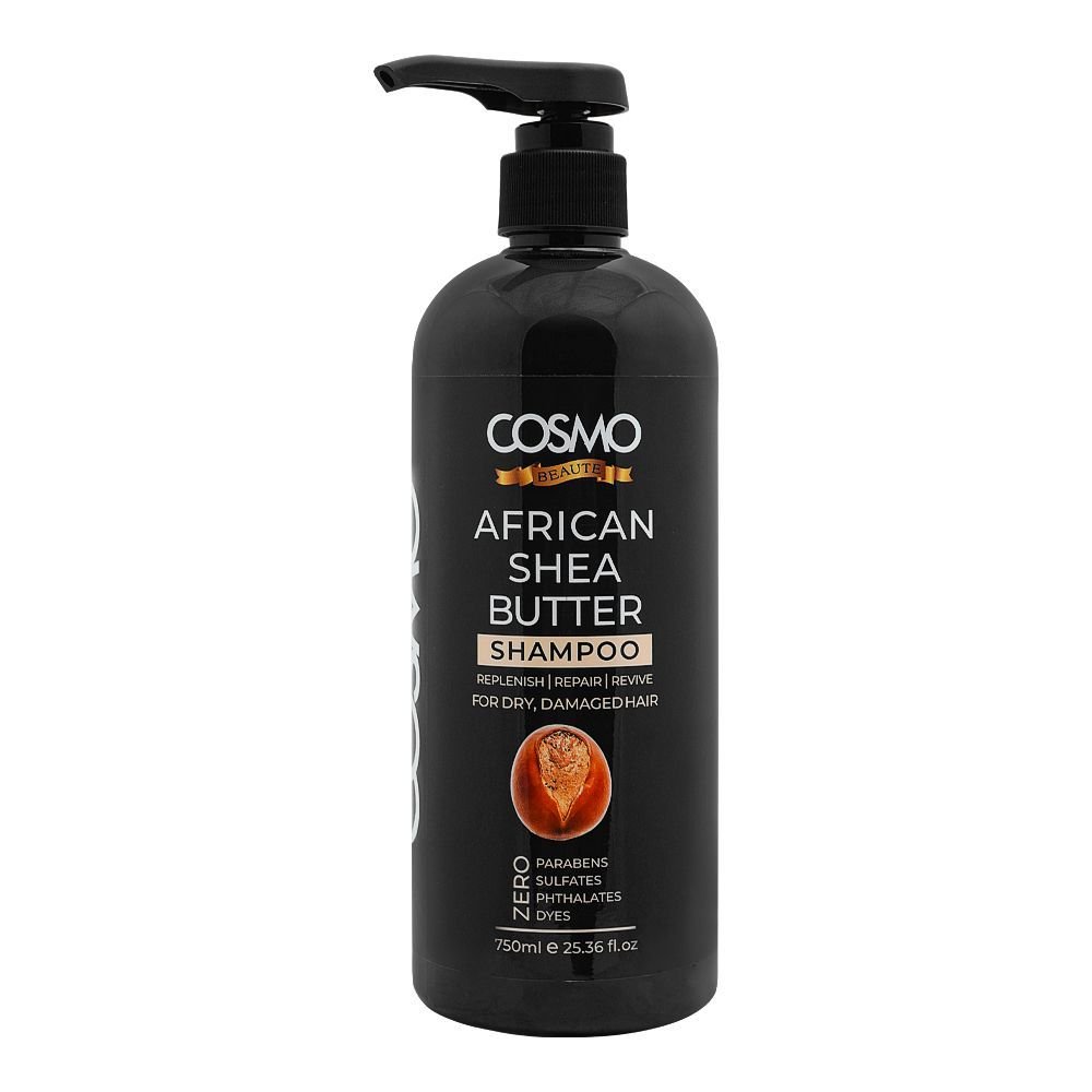 Cosmo Beaute African Shea Butter Shampoo (750ml)