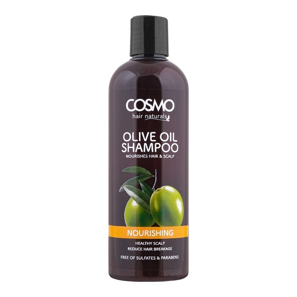Cosmo Hair Naturals Nourishing Olive Oil Shampoo (480ml)