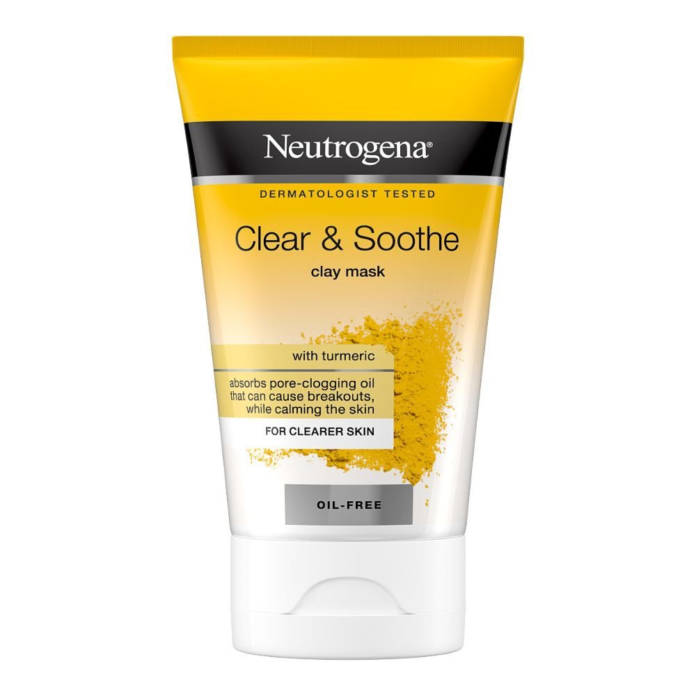 Neutrogena Clear & Soothe Oil Free Clay Mask (50ml)