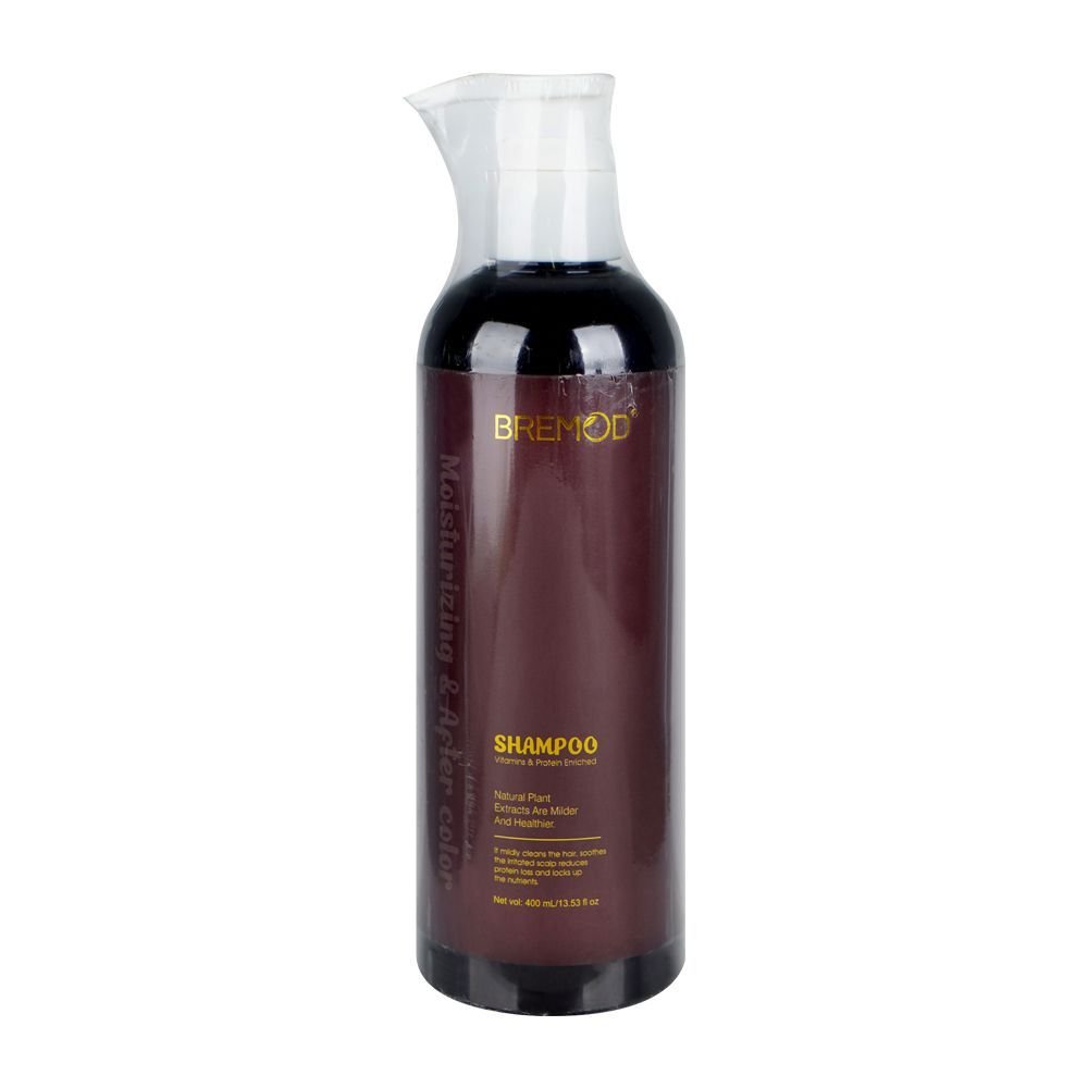 Bremod Moisturizing And After Color Shampoo, For Color Treated Hair (400ml)