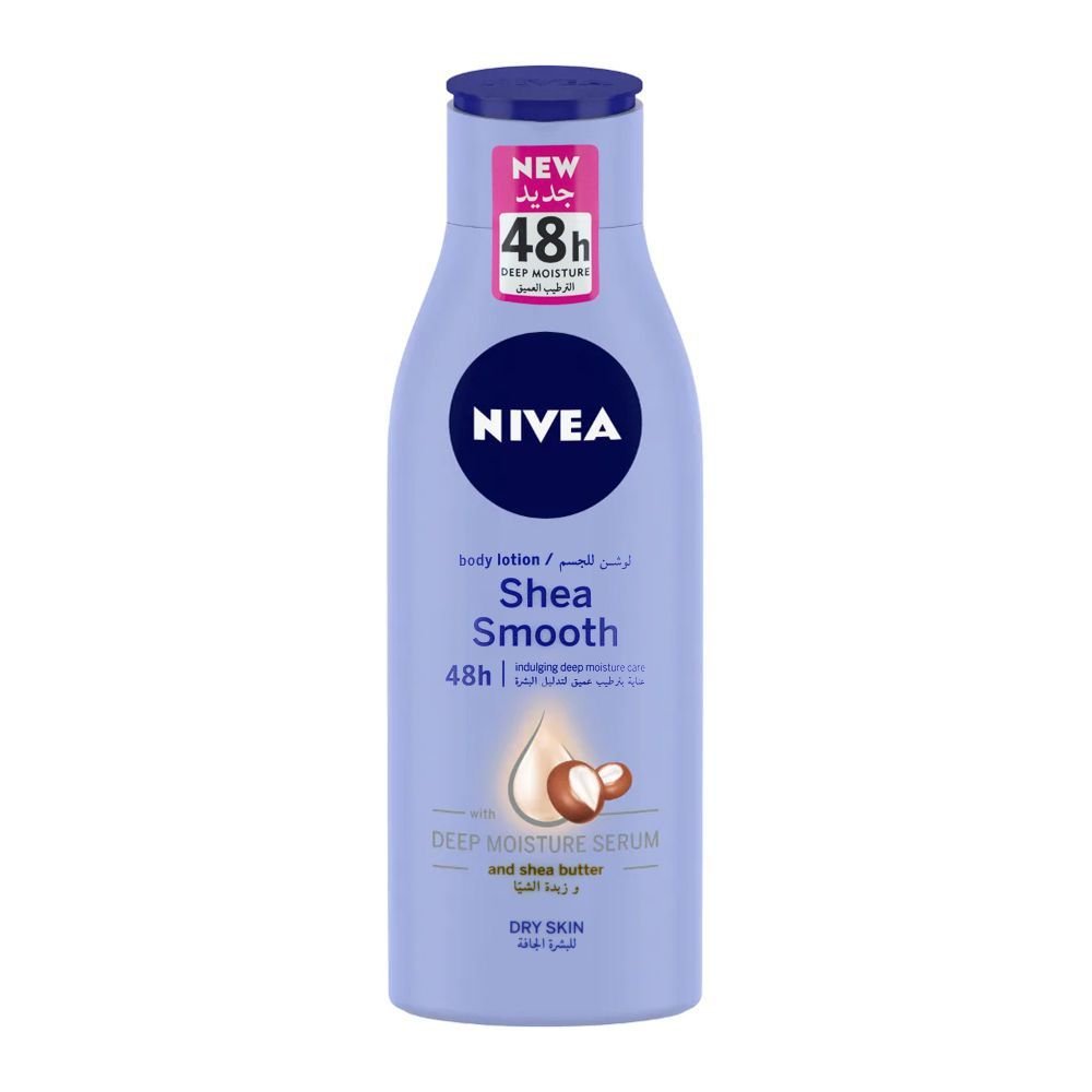 Nivea 48h Shea Smooth Dry Skin Body Lotion (250ml)