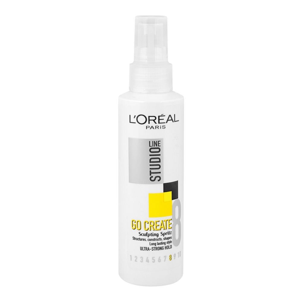 Loreal Studio Line Go Create Sculpting Hair Spritz, Ultra Strong Hold (150ml)