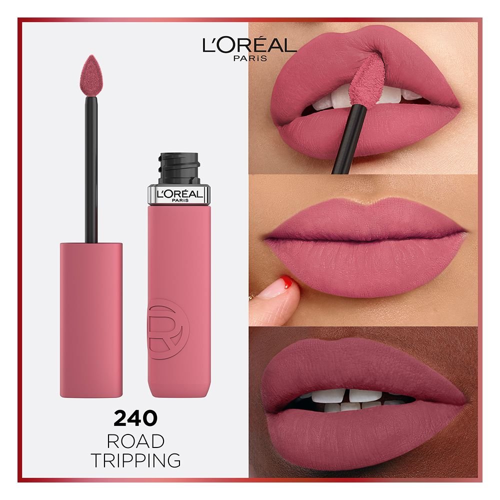 Loreal Paris Infallible Matte Resistance Liquid Lipstick, 240 Road Tripping